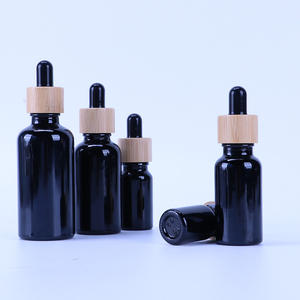 Nouveauté 2026 Bouteille d'huile en verre avec logo personnalisé Ambre Vert Noir Clair Bleu 5ml 10ml 15ml 20ml 30ml 50ml 100ml - Product Image 3