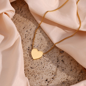 Collier en forme de cœur personnalisé Gogem avec gravure Logo personnalisé Chiffres romains 11:11 Vous êtes mon seul et unique - Product Image 6