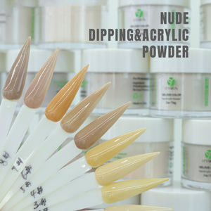 批发无紫外线空气干粉工厂裸色亚克力指甲粉0.35盎司长效亚克力粉 - Product Image 5