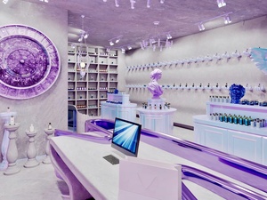 Nước Hoa Cửa Hàng Bán Lẻ Trang Trí Nội Thất Tùy Chỉnh Thiết Kế Nước Hoa Hiển Thị Đồ Nội Thất Showcase Nước Hoa Showroom Hiển Thị Trường Hợp Thiết Kế - Product Image 3