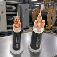 Câbles électriques industriels basse tension en cuivre étamé de haute qualité, gaine LSZH, 1 KV, température de fonctionnement 90°C, pour la construction