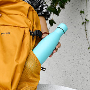 Frasco de vacío de 500ml personalizado al por mayor, botella de agua de acero inoxidable aislada, botella de bebida deportiva para gimnasio en forma de Cola de 17oz - Product Image 6