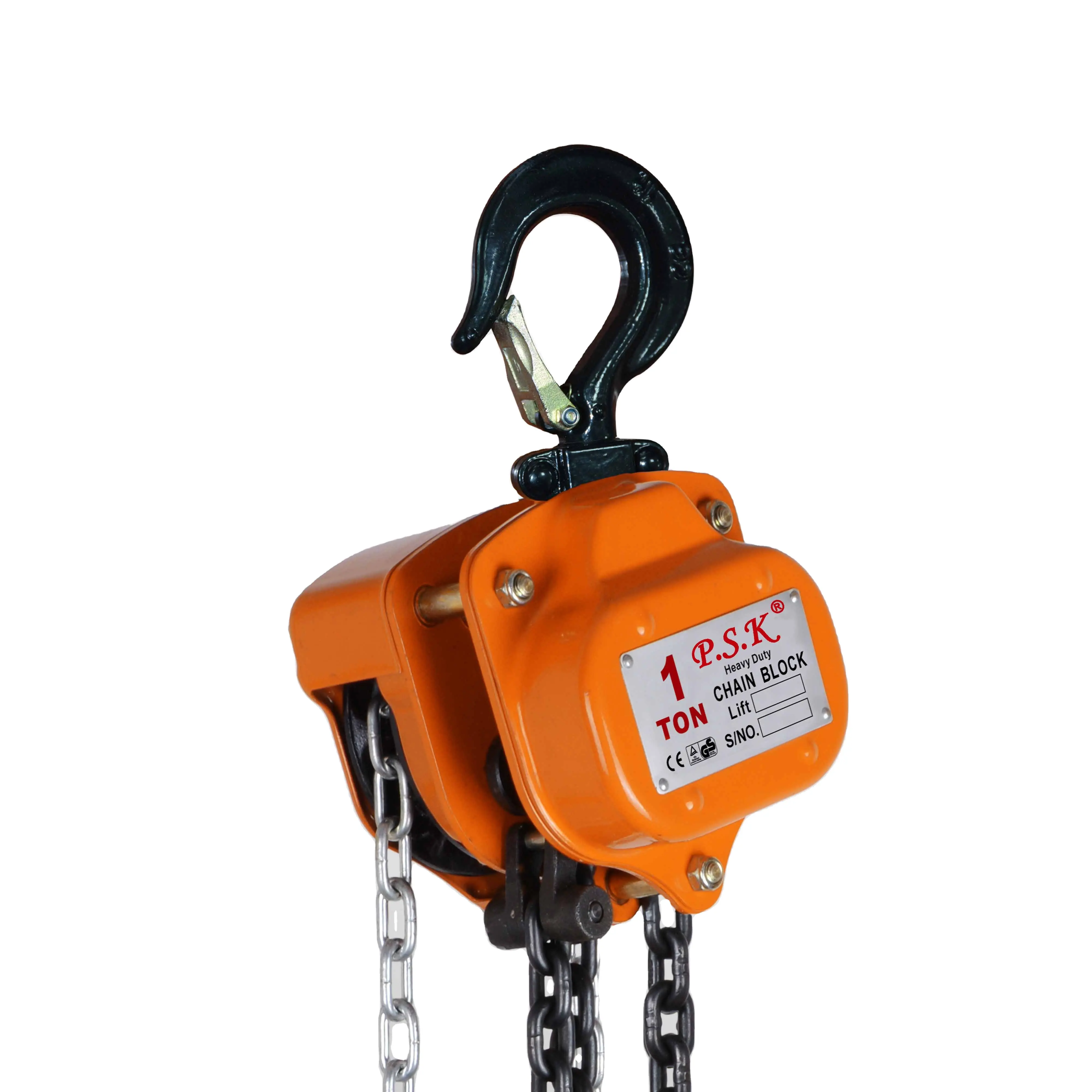 VC type Manual Hand Lift 1 ton manual chain block Industrial Grade Structures hand operated chain hoist