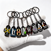 Porte-clés en métal de style antique, cadeaux créatifs de haute qualité, design haut de gamme, émail, promotion