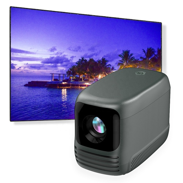 Rechargeable T10 Led Mini Smart Home Projector Video Outdoor Android 11 4K Lithium Battery Lcd Portable High Brightness 260