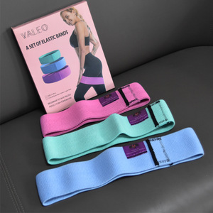 <span class=keywords><strong>Banda</strong></span> Elástica de Resistencia Valeo para Mujer, para Entrenamiento de Cadera, Sentadillas y Yoga, Portátil, de Alta Elasticidad, Duradera, Activación Precisa de Glúteos - Product Image 4