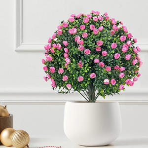 Offre Spéciale fleurs artificielles personnalisables plantes pour intérieur maison mariage noël décoratif jardin insérer à la main pour optimal - Product Image 4
