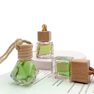 8ml 10ml Hanging Car Air Freshener Fragrance Perfume Essential Oil Aromatherapy Diffuser Bottle