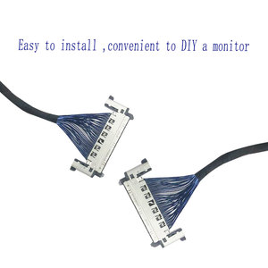 30 Pin 0.2mm Pitch <strong>Lvds</strong> Ffc Ribbon <strong>Cable</strong> Screen <strong>Cable</strong> 40awg 30 40 Pin <strong>Lvds</strong> <strong>Cable</strong> - Product Image 5
