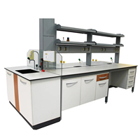 Table de laboratoire antistatique en gros, surface dissipative, résistance 109, prévention des étincelles