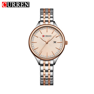9099 CURREN Movement Quartz Diamond Cartoon Alloy Business Antique Fashion Sport Date <b>Calendar</b> Casual Waterproof - Product Image 1