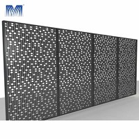 Panneau mural perforé en métal léger, gravure laser 3D, imperméable, résistant à la corrosion, mur-rideau en aluminium
