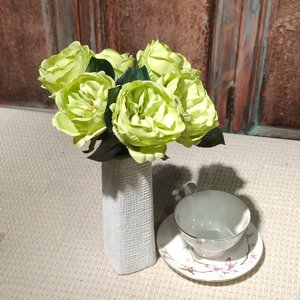 Rosas Artificiales de Alta Calidad al por Mayor, Rosas Individuales de Tacto Real para Decoración, Bodas, Día de la Madre, Promoción de Pascua - Product Image 5