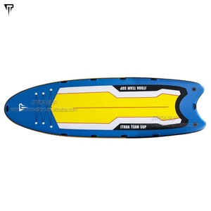 ทีมออกแบบ JTRDA 18' Titan <span class=keywords><strong>Mega</strong></span> <span class=keywords><strong>SUP</strong></span> แบบสองชั้น ระบบ Drop Stitch 5 ครีบ พกพาสะดวก สำหรับหลายคน แบบสั่งทำพิเศษ บอร์ดยืนพายลมขนาดใหญ่ - Product Image 1