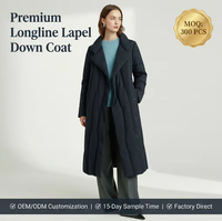 Manteau d'hiver matelassé classique pour femme, grande taille, 150g-200g de duvet, anti-plis, design uni, ceinture, revers, imperméable, coupe-vent, respirant