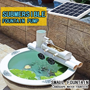 उद्यान पार्क जल सुविधा पूल (JT-280-9W) के लिए तालाब के साथ तालाब के साथ सौर जल का फव्वारा जल पंप - Product Image 5