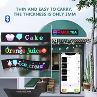 Pantalla LED P4.5 Autoadhesiva, Magnética, Impermeable IP65, Ultrafina, Despegable y Pegable, para Publicidad en Escaparates, Comercios, Digital