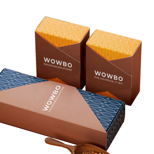 Hộp giấy kraft có thể gập lại lớn bao bì nặng cho may mặc, chăn, và đơn đặt hàng số lượng lớn hộp quà tặng có thể gập lại - Product Image 1