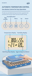 Mesin penetas telur otomatis, peralatan peternakan ayam, penetas telur untuk menetas ayam burung telur - Product Image 6