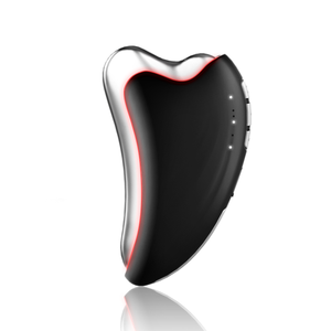 Mini Mehrzweck-Gesichts pflege Gua Sha Werkzeug Wärme Hochfrequenz vibration Tragbares galvanisches elektrisches Gesichts <span class=keywords><strong>massage</strong></span> gerät - Product Image 1