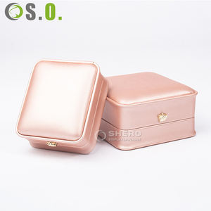 High Quality <b>Small</b> Custom logo Plastic <b>Jewelry</b> <b>Box</b> <b>Gift</b> <b>Box</b> Packaging Leather <b>Jewelry</b> <b>Box</b> Bracelet - Product Image 2