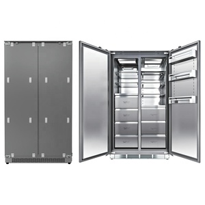 Réfrigérateur côte à côte 540L, <span class=keywords><strong>encastrable</strong></span> ou autoportant, 1030 mm, avec congélateur bas, refroidissement Inverter, distributeur de glace et panneau LED - Product Image 1