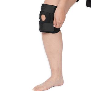 Genouillère stabilisatrice réglable en néoprène avec soutien rotulien ouvert et ressort - Product Image 5