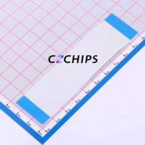 ZX-FFC1.0-T-10048-24P FFC Cable (Flexible Flat Cable) P=1mm Connector 24P 1mm Non-Inverting 10cm - Product Image 2