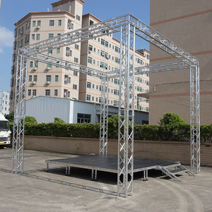 Estructura de aluminio resistente para escenarios interiores y exteriores, para iluminación de conciertos. - Product Image 6