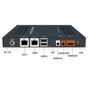 Serveur multimédia de Streaming vidéo HD 1080P IPTV prise en charge de fichiers de disque flash USB 2 Gigabit Ethernet <span class=keywords><strong>Ott</strong></span> 200 canaux serveur multimédia - Product Image 1