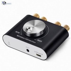 Amplificateur de voiture portable Aoshen X35 2CH 100W Mini V12, amplificateur numérique 5.0, amplificateur audio HiFi, mini amplificateur de petite taille - Product Image 4