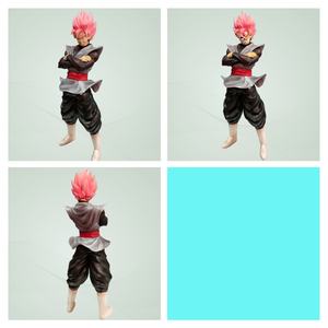 Figura Decorativa de Anime de Son <span class=keywords><strong>Goku</strong></span> Zamasu Super <span class=keywords><strong>Saiyan</strong></span> <span class=keywords><strong>Rose</strong></span> de Dragon Ball, Modelo de Adorno con Máscara - Product Image 4