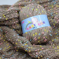 Dimuni China's Fancy 50g 6Ply Baby Yarn Dyed Cotton Acrylic Color Point Blend