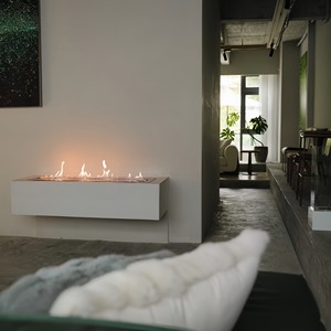 <span class=keywords><strong>Cheminée</strong></span> murale élégante à <span class=keywords><strong>bio</strong></span>éthanol, flamme réglable, <span class=keywords><strong>pour</strong></span> la décoration intérieure de maison, villa, hôtel, salon. - Product Image 2