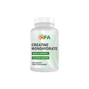 Venta directa de fábrica, tabletas de creatina monohidrato personalizables, potenciador de la recuperación de la fuerza muscular, 240 tabletas, suplemento alimenticio - Product Image 1