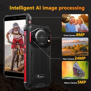 Fossibot f101p gồ ghề điện thoại thông minh <span class=keywords><strong>Android</strong></span> 13 7GB + 64GB /1TB 10600mAh mở khóa 123dB Loud khối lượng 5.45 \ "24MP + 8MP máy ảnh 4G Dual Sim - Product Image 2