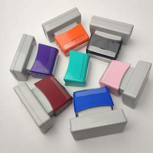 Fabbrica Multi colore maniglia doppio strato 4mm schiuma Flash ufficio insegnante timbro personalizzato Pre inchiostrato timbro Logo timbri Flash - Product Image 2