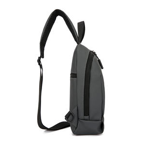 תיקי קרוסבודי נסיעות עור PU נגד גניבה תיקי כתף בודדת לגברים ספורט פאני חבילת חדש אופנתי צלב גוף תיקי חזה - Product Image 2