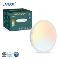 Lumière solaire tubulaire alternative au skylight/Solatube, éclairage LED rond de 300 mm monté au plafond, éclairage LED solaire pour la maison