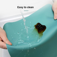 Napperon de table en silicone antidérapant à isolation thermique personnalisé pour enfants tapis de protection de table pour la salle à manger artisanat moules de coulée de bijoux en résine liquide