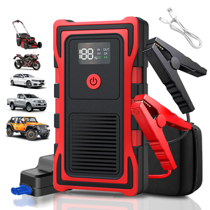 Портативное пусковое устройство 1000А для автомобиля, аварийное зарядное устройство USB, внешний аккумулятор, пусковой бустер для автомобилей и мотоциклов 12В - Product Image 1