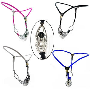 Invisible <strong>Female</strong> With Pure <strong>Chastity</strong> <strong>Belt</strong> <strong>Chastity</strong> Lock Anti-masturbation Anti-adultery Sex Toys - Product Image 2