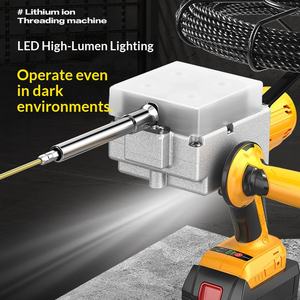 Machine à fileter les tuyaux en cuivre sans balais à haute tension, transfrontalière, à batterie au lithium, <span class=keywords><strong>tire</strong></span>-fils <span class=keywords><strong>électrique</strong></span> entièrement automatique - Product Image 4