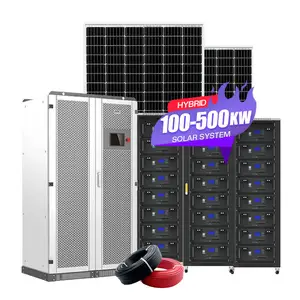 160kw 170kw 480kw 200Kw 160kva 180kva太阳能农场混合三相太阳能电池板系统价格太阳能光伏系统