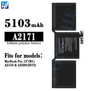 <span class=keywords><strong>Prix</strong></span> usine A2171 nouvelle batterie batterie d'ordinateur portable pour <span class=keywords><strong>MacBook</strong></span> <span class=keywords><strong>Pro</strong></span> 13 "(<span class=keywords><strong>M1</strong></span>) A2159 & A2289 (2019) batterie d'ordinateur portable - Product Image 2