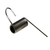 Vente en gros personnalisé spirale plate double fil d'acier inoxydable robuste petit ressort de torsion de grand diamètre