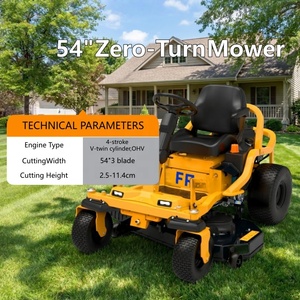 <span class=keywords><strong>Tondeuse</strong></span> <span class=keywords><strong>autoportée</strong></span> à braquage zéro haute performance de 54 pouces - <span class=keywords><strong>Tondeuse</strong></span> à braquage zéro de 26 CV 803 cm³ avec châssis relevable à 15 vitesses pour terrains complexes - Product Image 3