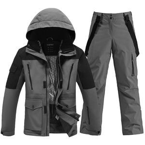 Traje <span class=keywords><strong>de</strong></span> Esquí Personalizado para Hombre, Impermeable, Conjunto <span class=keywords><strong>de</strong></span> Dos Piezas, Chaqueta y Pantalones <span class=keywords><strong>de</strong></span> Snowboard, Traje <span class=keywords><strong>de</strong></span> <span class=keywords><strong>Nieve</strong></span> Cortavientos para Invierno - Product Image 2