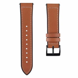 Correas de Reloj YHQ para Samsung <span class=keywords><strong>Galaxy</strong></span> <span class=keywords><strong>Watch</strong></span> 42MM <span class=keywords><strong>46MM</strong></span>, Silicona + Correas de <span class=keywords><strong>Cuero</strong></span> Genuino - Product Image 6