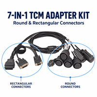Câble adaptateur de diagnostic de boîte de vitesses OBD2 9-en-1 pour VAG, longueur 120 cm, pour DQ250 DQ200 DQ380 DQ500 VL381 VL382 DL501 TCU
